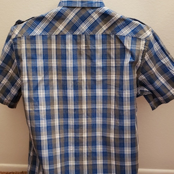 ecko unltd Large Plaid Button Down Shirt - Picture 5 of 8